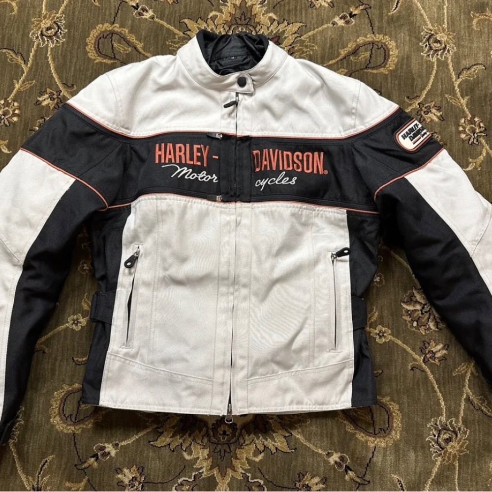 Womens Harley Davidson Jacket/ Medium/ Zip Out Vents and Liner